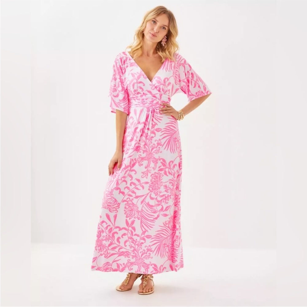 NWT Lilly Pulitzer Parigi Rousseau Pink Glisten in the Sun XS